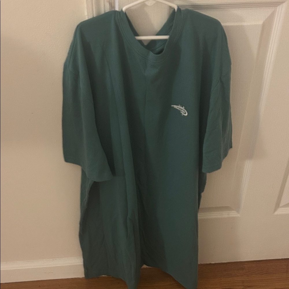 Teal Graphic Men's Shirt
